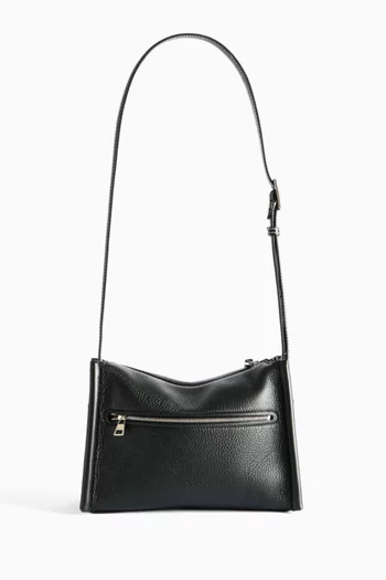 Small Messenger Loafer Bag in Deer Leather