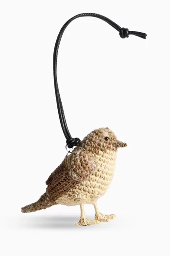 Hand Crochet Wren Bag Charm