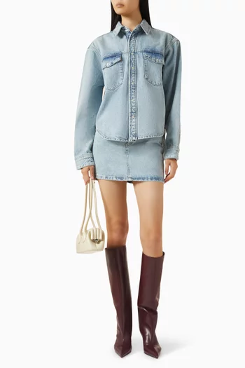 قميص ويسترن دينم