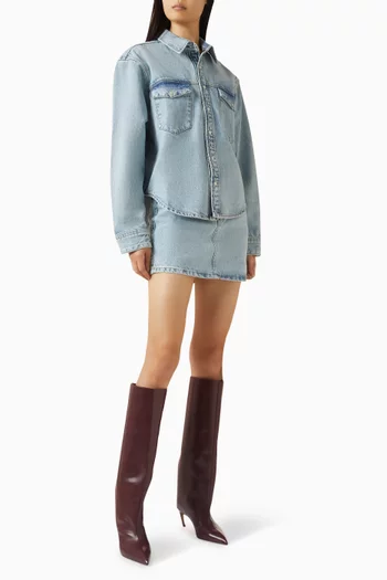 تنورة قصيرة دينم