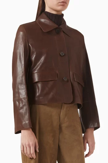 Fem Vintage Jacket in Leather