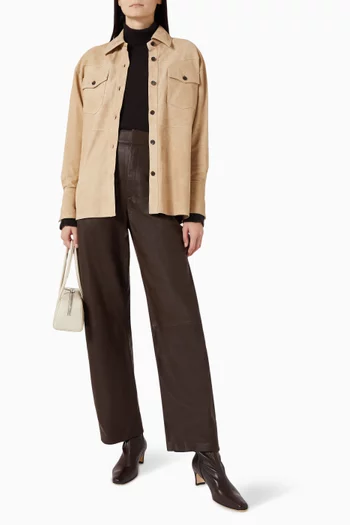 Imani Jacket in Lamb Suede