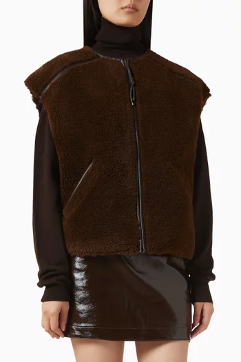 Mounty Jacket in Faux Fur