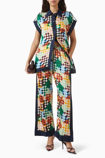 Domino Printed Shirt