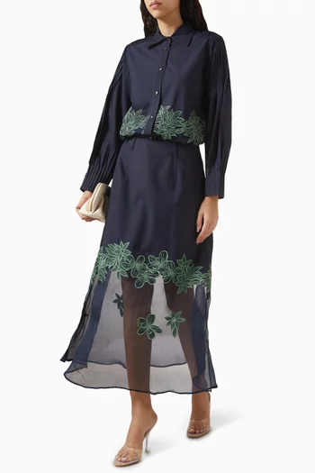 Leora Shirt in Organza-blend