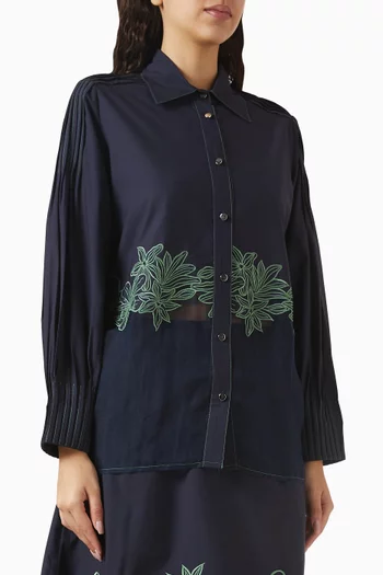 Leora Shirt in Organza-blend