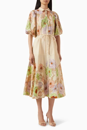 Venice Shirtdress in Cotton Blend