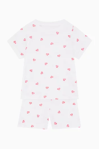 Heart Summer Pyjama Set