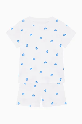 Heart Summer Pyjama Set