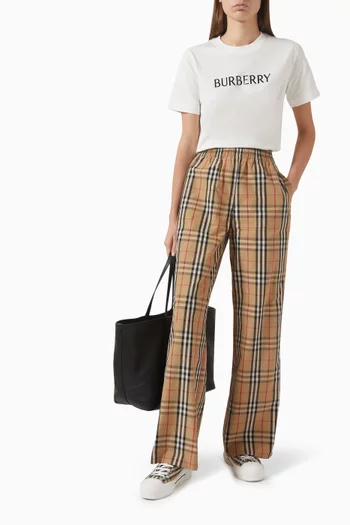 Frankie Logo T-shirt in Cotton