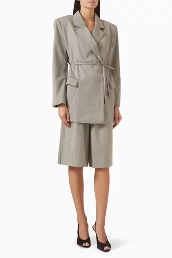 Gaia Blazer & Shorts Set