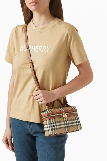 Vanity in Check Canvas