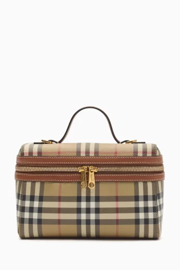 Vanity in Check Canvas