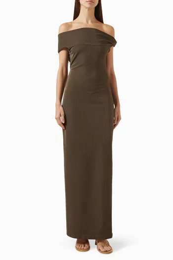 Off-shoulder Bodycon Dress