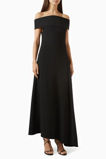 Asymmetric Off-shoulder Dress