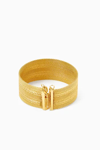 1990s Vintage Flex Mesh Bracelet