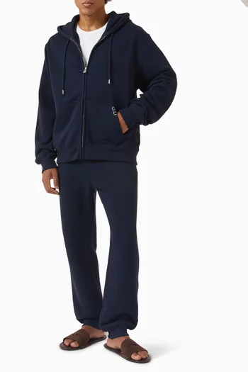 كنزة بغطاء رأس وسحّاب في الأمام قطن