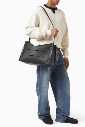 Messenger Loafer Bag in Leather
