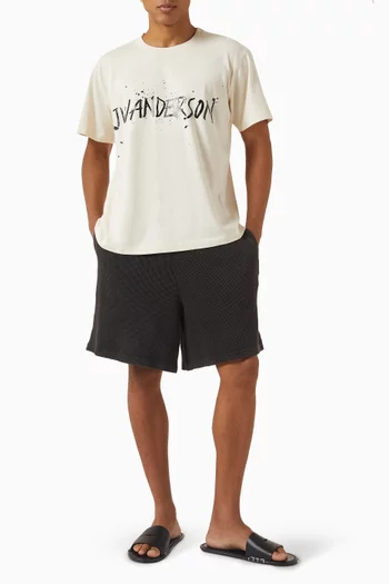 Circular T-shirt in Cotton