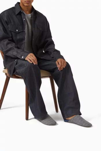 Slipper Mules in Linen