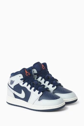 Air Jordan 1 Sneakers in Leather