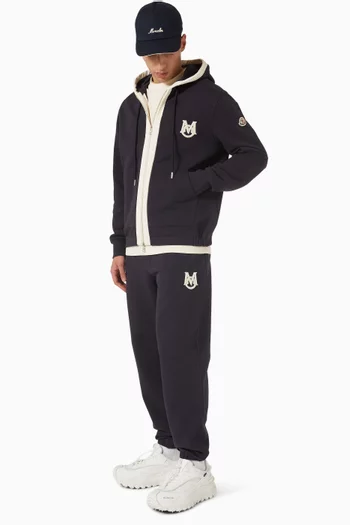 Mascot Patch Sweatshirt in Cotton