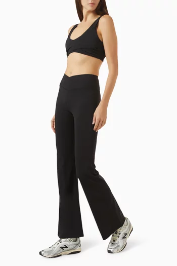 DayFlex Wrap Flared Yoga Pants