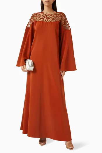 Bead-embellished Kaftan