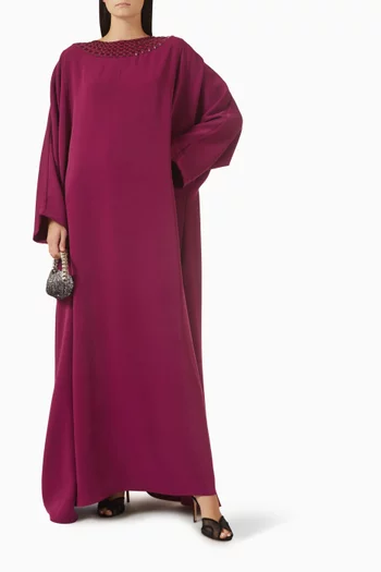 Bead-embellished Kaftan