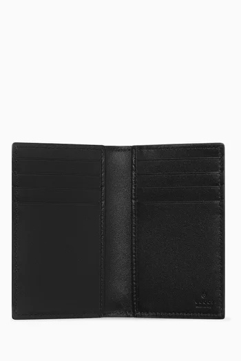GG Emblem Card Case in Leather