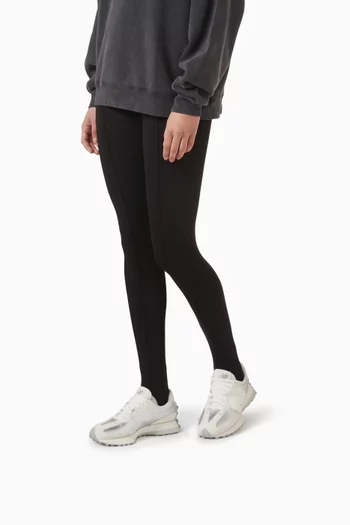 327 Sneakers in Suede & Metallic Leather