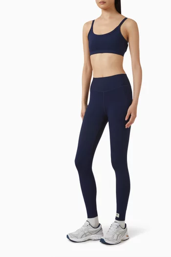 لغينغز بخصر مرتفع وحياكة داخلية 24 بوصة قماش سوفتسكين