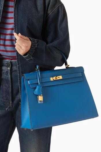 حقيبة كيلي سيلير 35 جلد ايبسوم