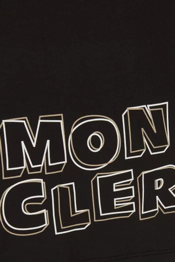 Cubic Logo Print T-shirt in Cotton