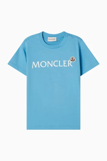 Logo Print T-shirt in Cotton