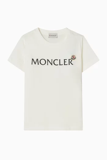 Logo Print T-shirt in Cotton