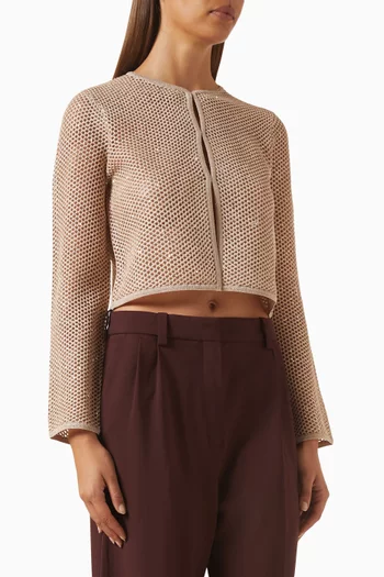 Musselettync Embellished Cardigan