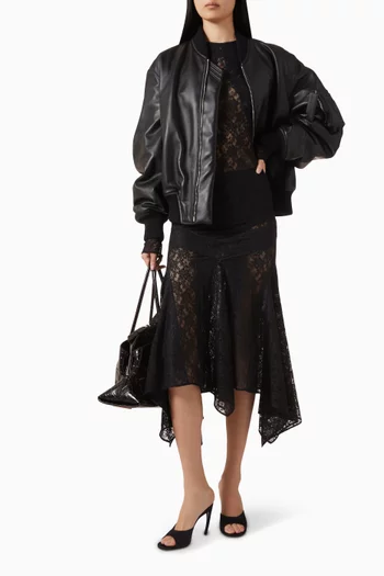 فستان بظهر مكشوف دانتيل