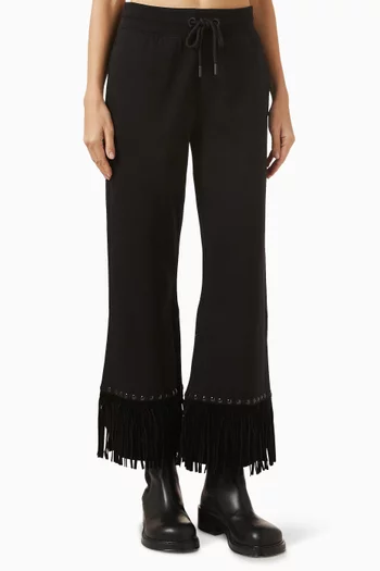 Reign Wide-leg Sweatpants in Fleece