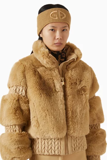 Warmth Logo Headband in Knit