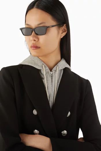 Billie Rectangle Sunglasses in Acetate