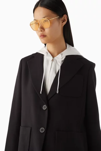 Ella Sunglasses in Metal