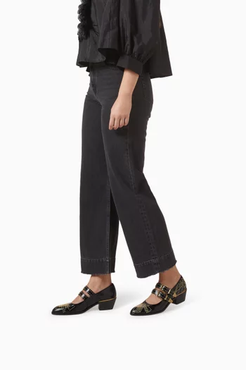 Susan Pumps in Shiny Calfskin Leather