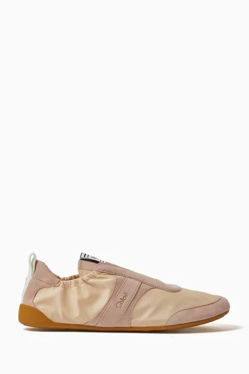 Kick Low-top Sneakers in Cotton Blend