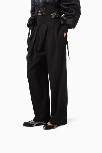 حذاء باليرينا فلور01 بكعب مسطح قماش شبكي