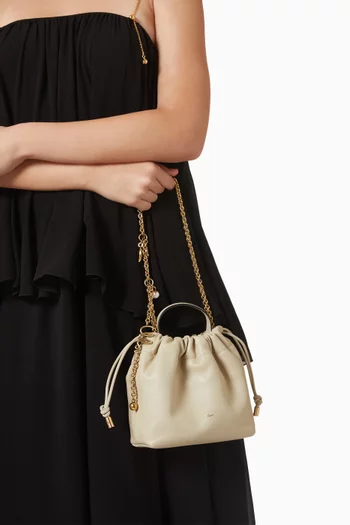 Icons Shoulder Bag in Lambskin Leather