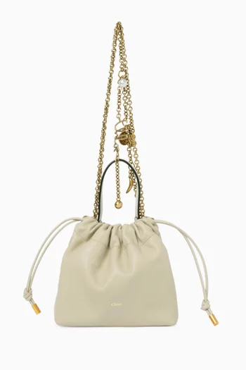 Icons Shoulder Bag in Lambskin Leather