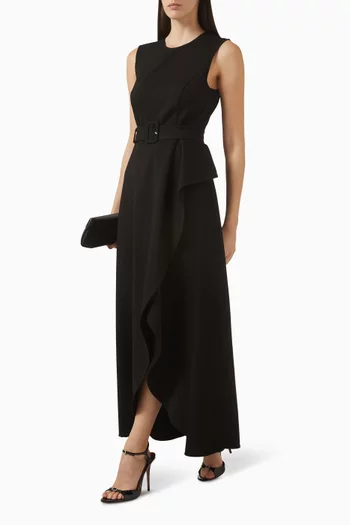 Corinne Cascade Midi Dress