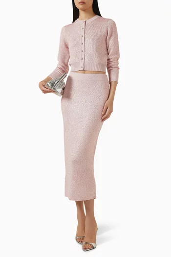 Alisha Sequin-embellished Skirt