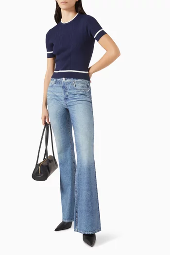 Kassy Sweater in Rib-jersey